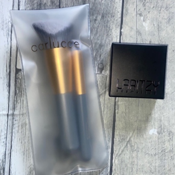 Sephora Makeup New Carlucce Brush Duo And Laritzy Cream Highlighter Poshmark